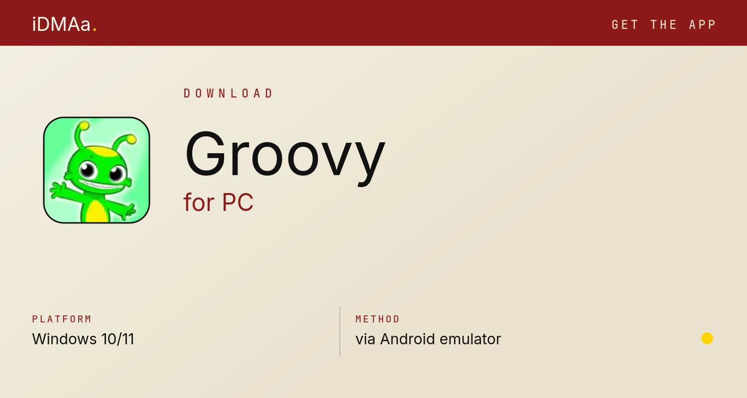 Download Groovy for PC Download Groovy for PC