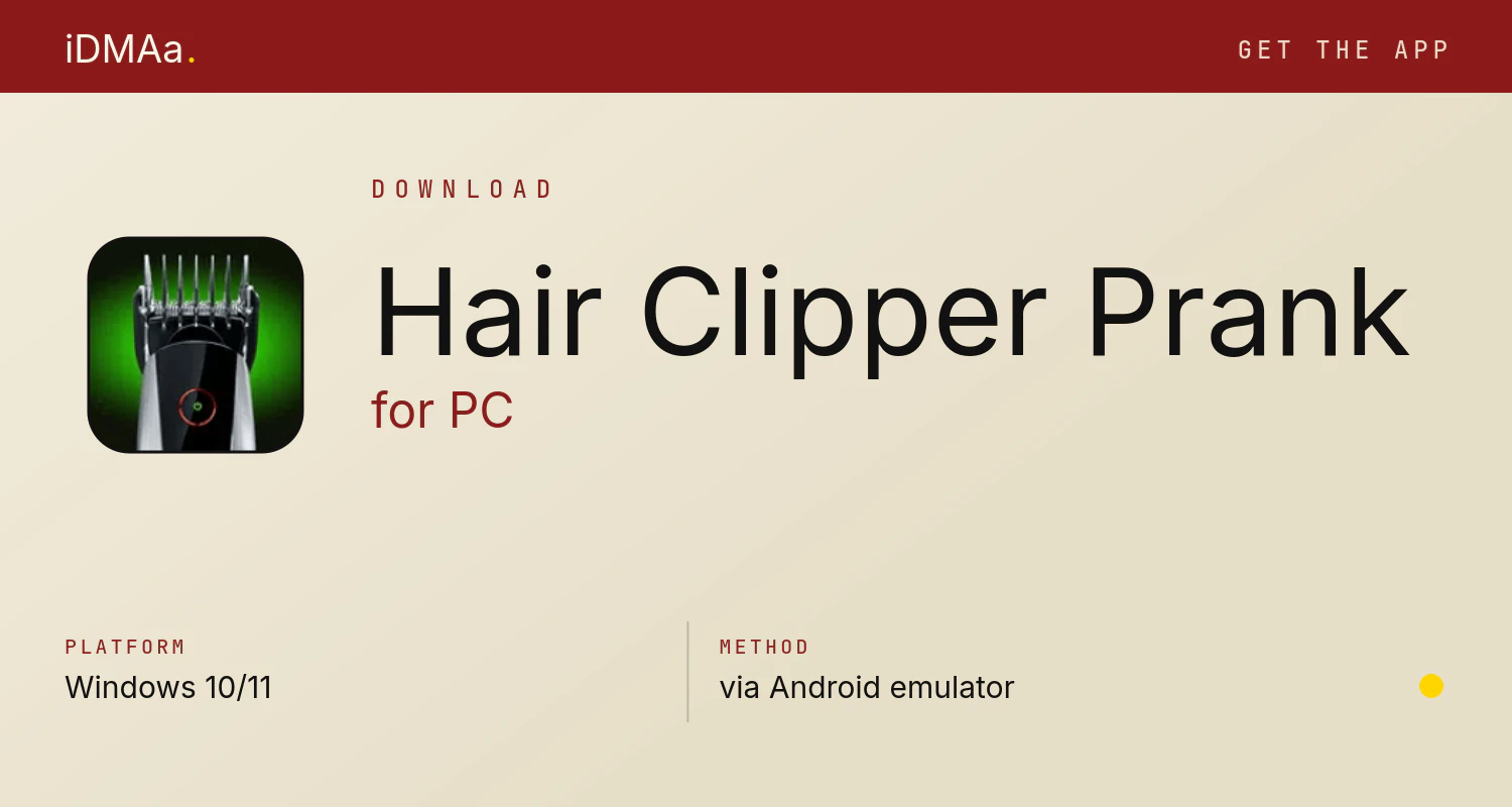 Download Hair Clipper Prank for PC