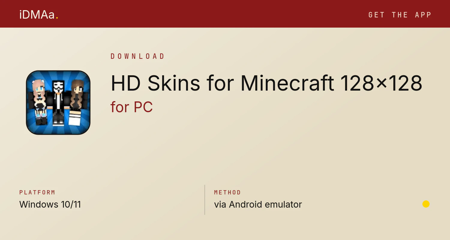 Download HD Skins for Minecraft 128x128 for PC Download HD Skins for Minecraft 128x128 for PC