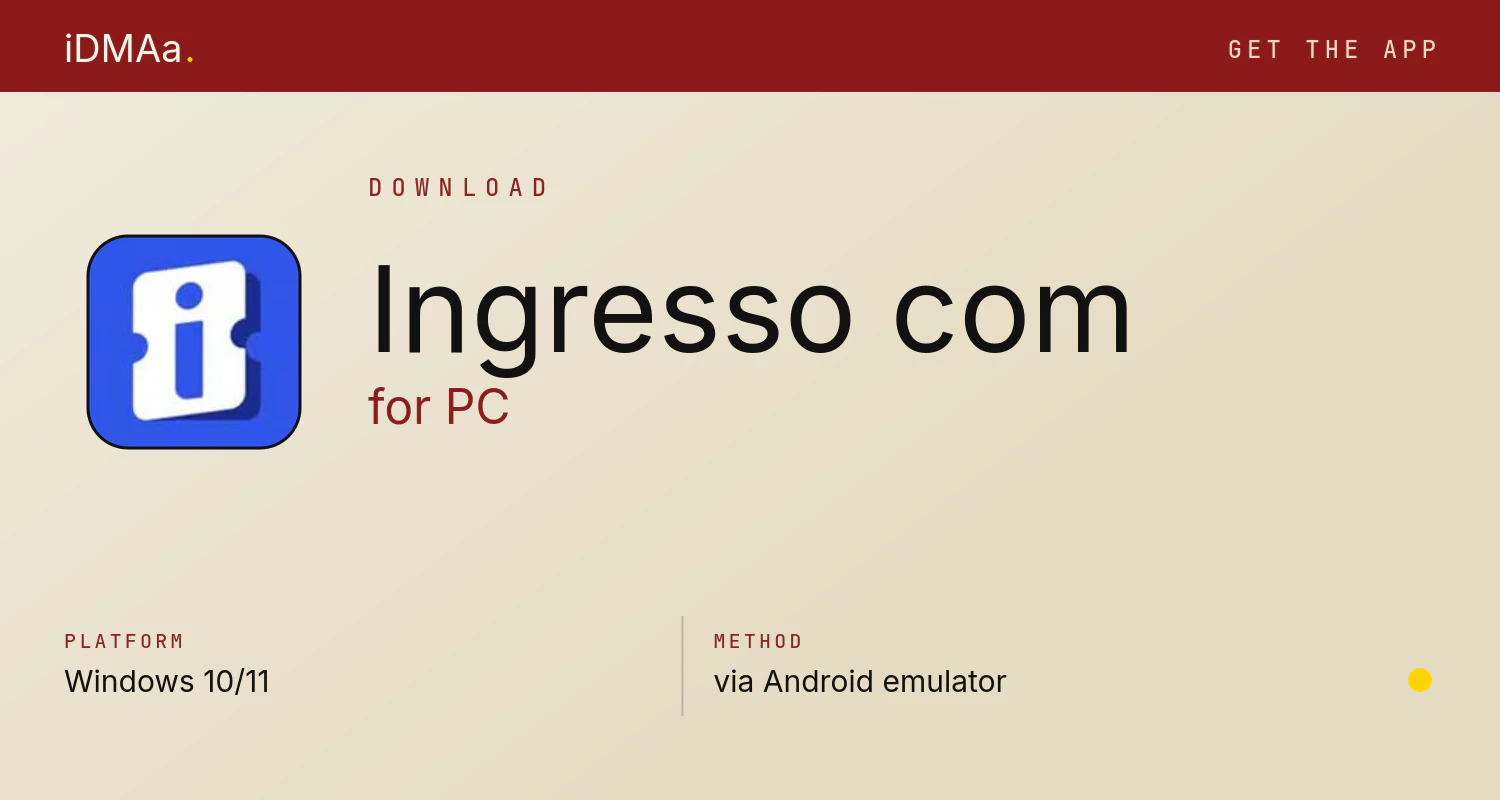 Download Ingresso.com for PC