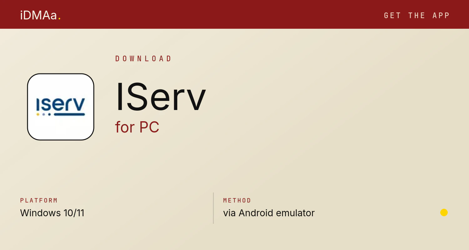 Download IServ for PC Download IServ for PC