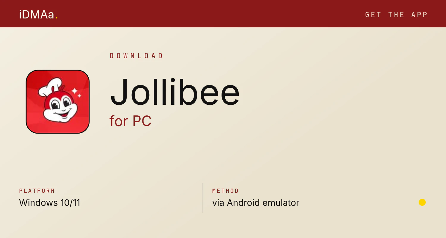 Download Jollibee for PC Download Jollibee for PC