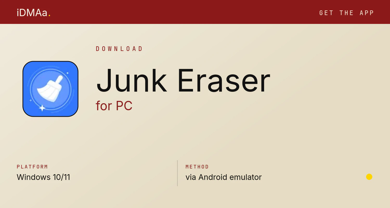 Download Junk Eraser for PC Download Junk Eraser for PC
