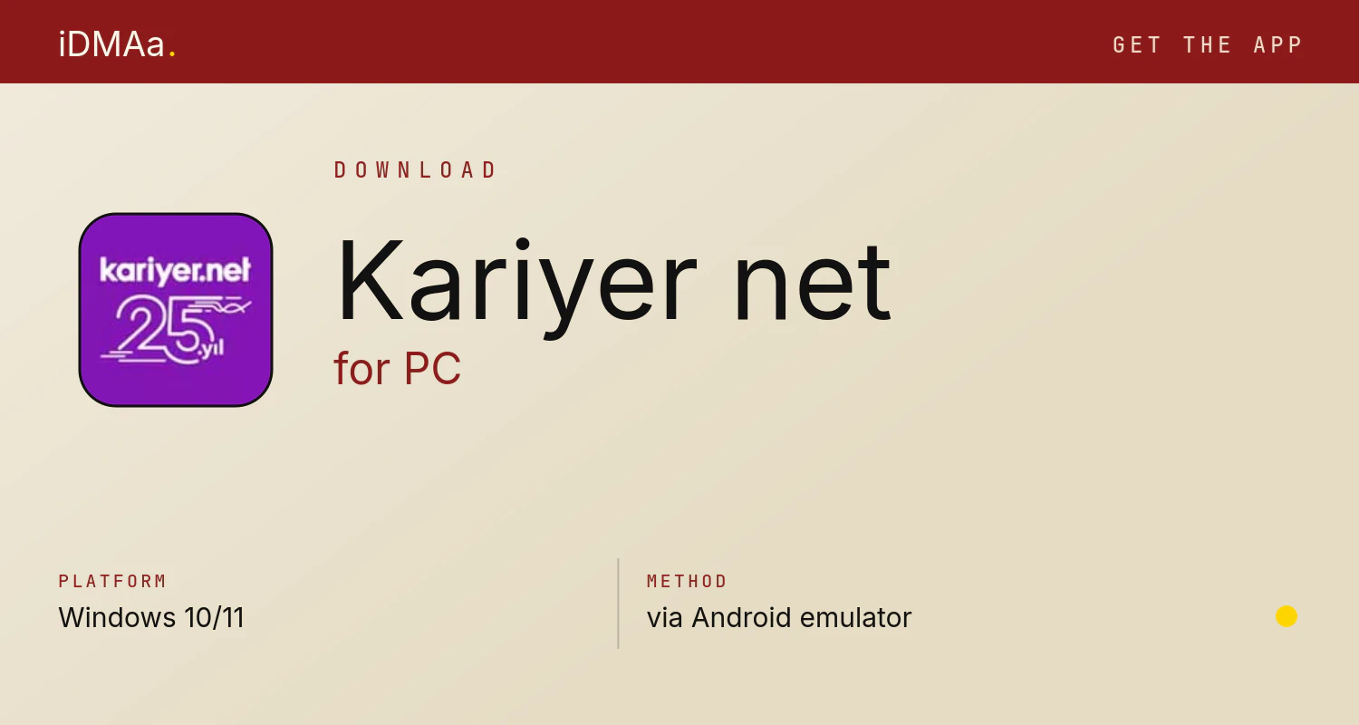 Download Kariyer.net for PC