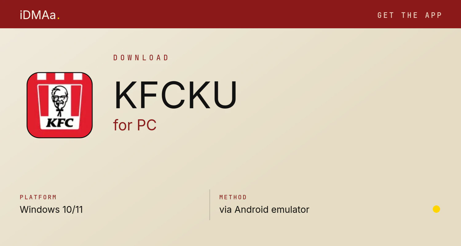 Download KFCKU for PC Download KFCKU for PC