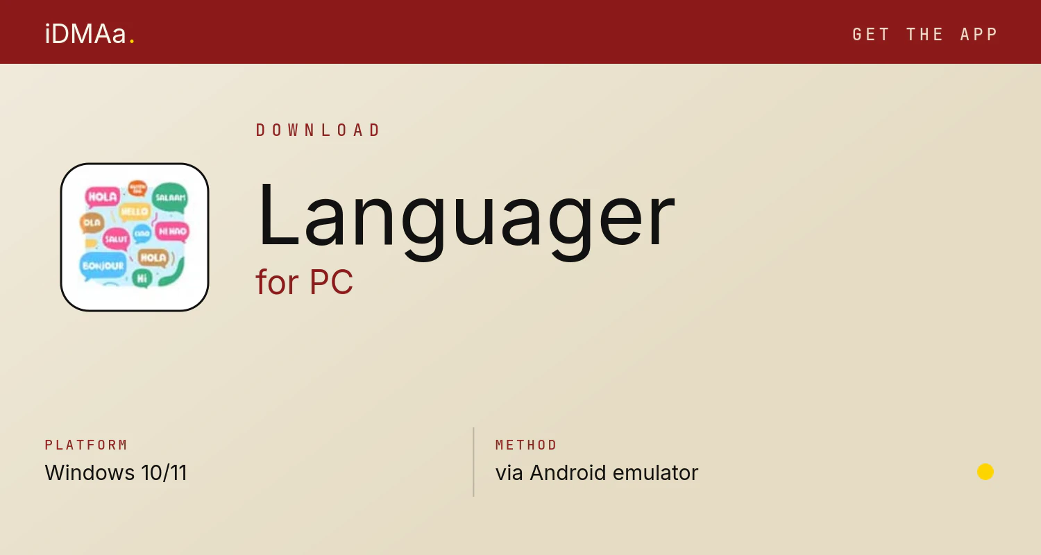 Download Languager for PC Download Languager for PC