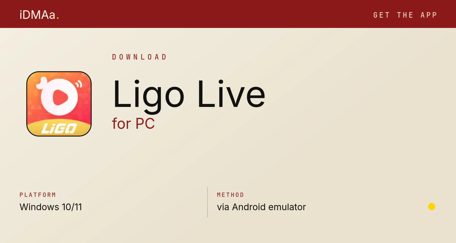 Download Ligo Live for PC Download Ligo Live for PC