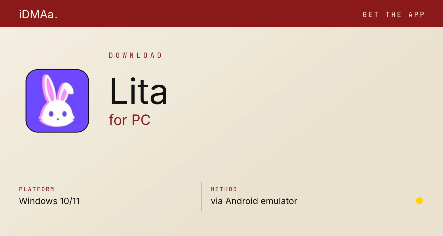 Download Lita for PC