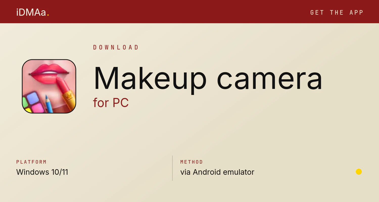 Download Makeup camera for PC