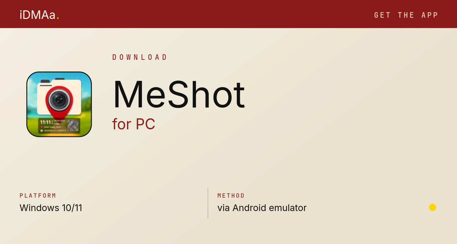 Download MeShot for PC