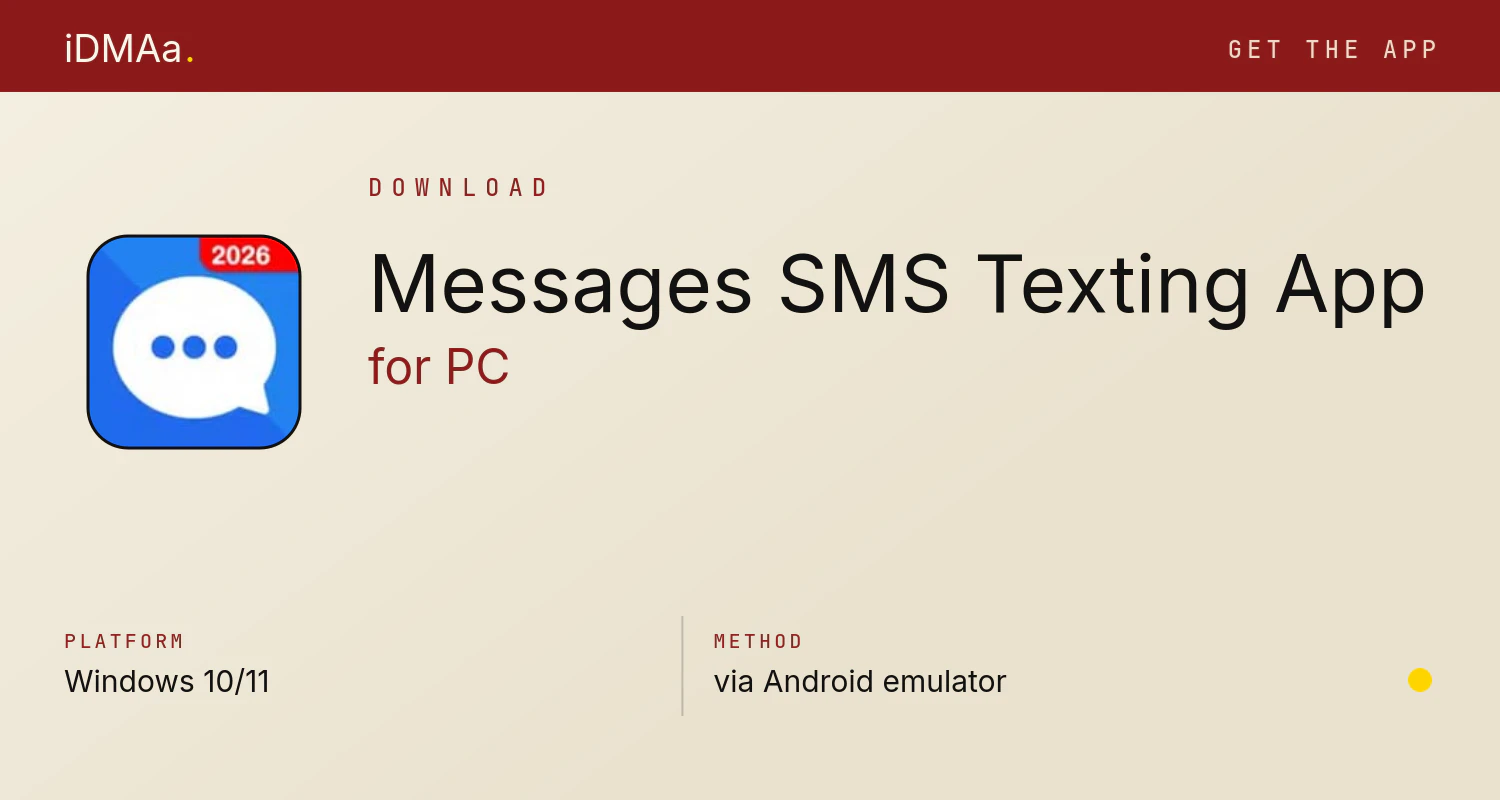 Download Messages: SMS Texting App for PC Download Messages: SMS Texting App for PC