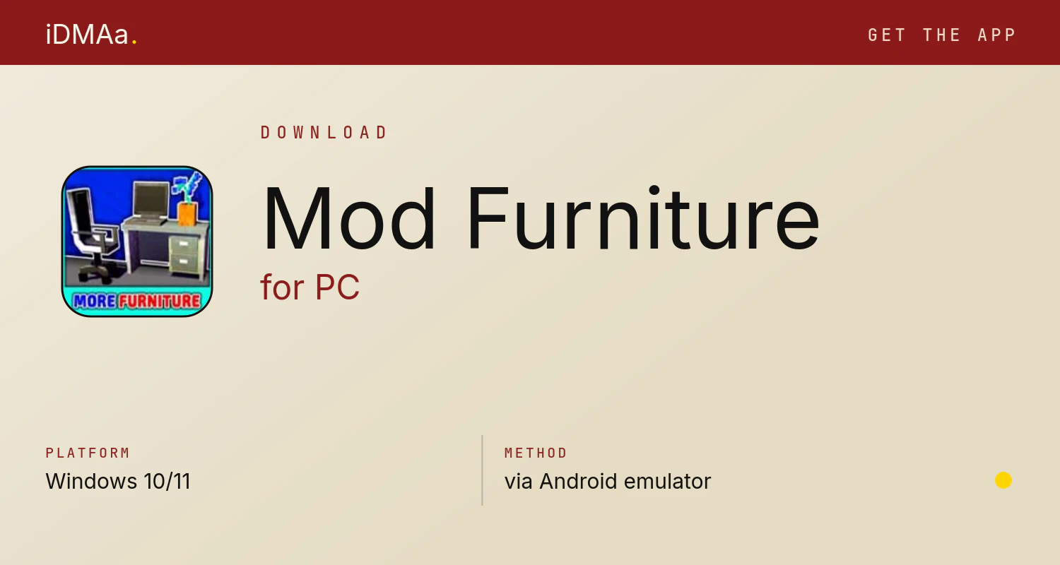 Download Mod Furniture for PC