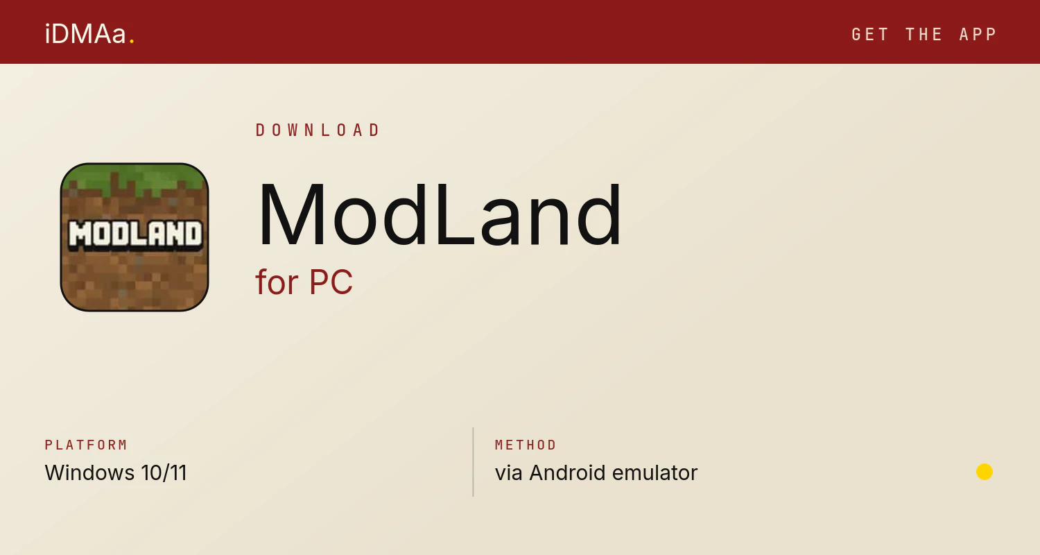 Download ModLand for PC