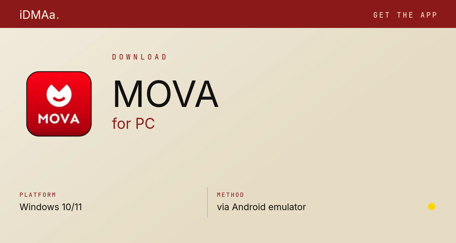 Download MOVA for PC Download MOVA for PC