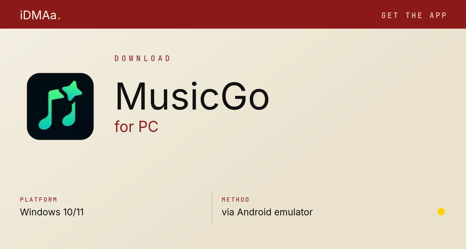 Download MusicGo for PC Download MusicGo for PC