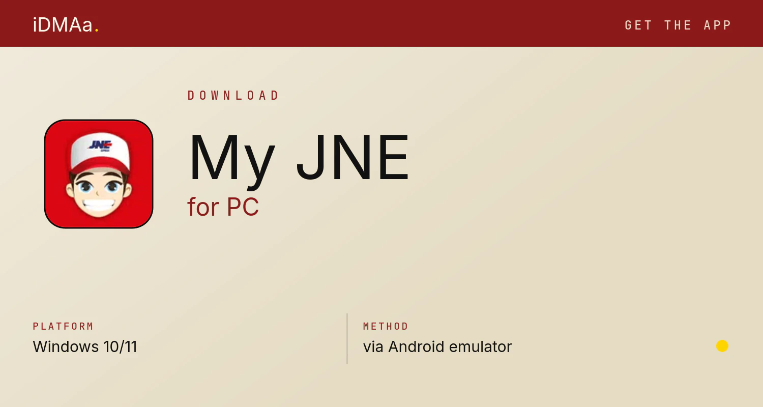 Download My JNE for PC