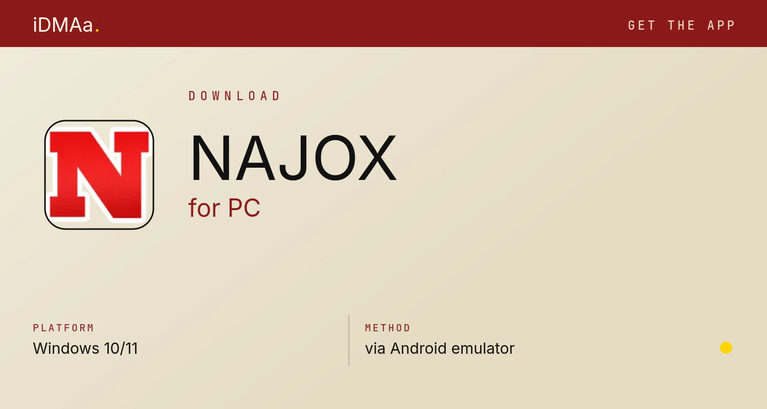 Download NAJOX for PC
