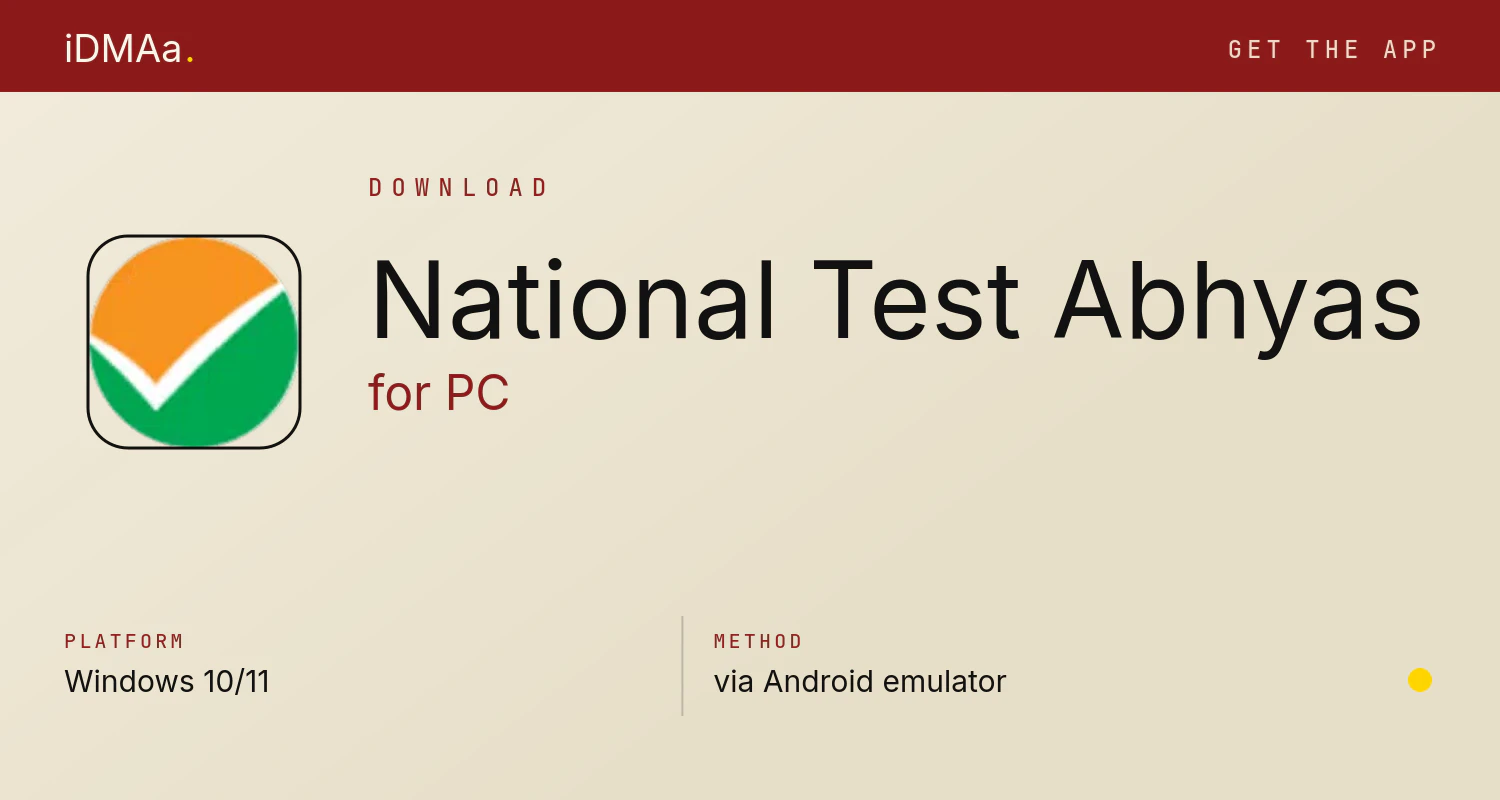 Download National Test Abhyas for PC Download National Test Abhyas for PC
