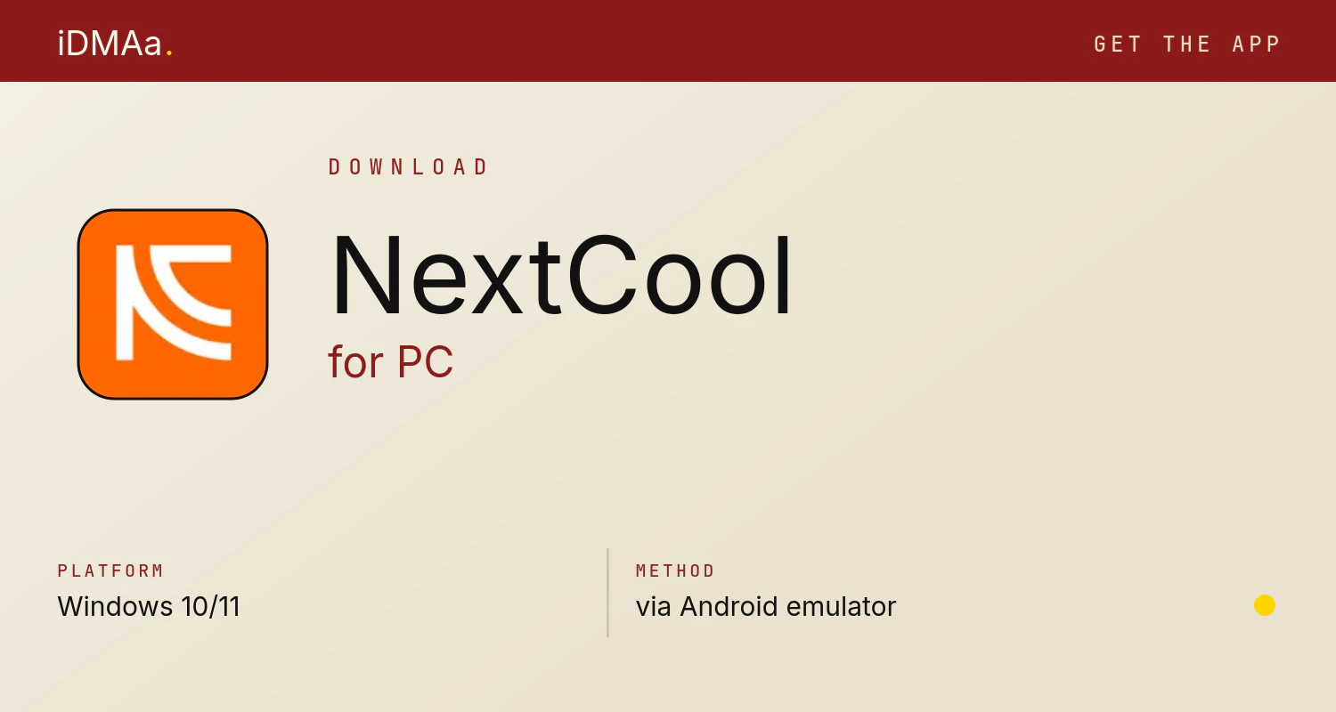 Download NextCool for PC