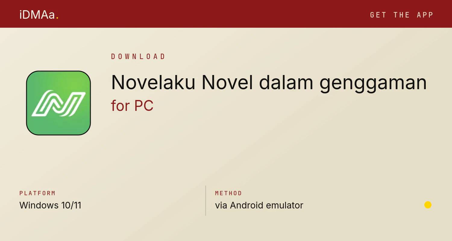 Download Novelaku-Novel dalam genggaman for PC