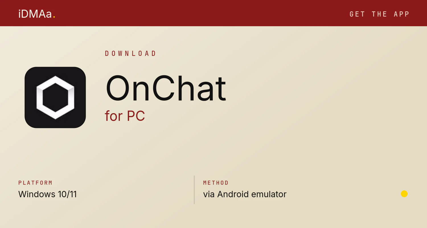 Download OnChat for PC