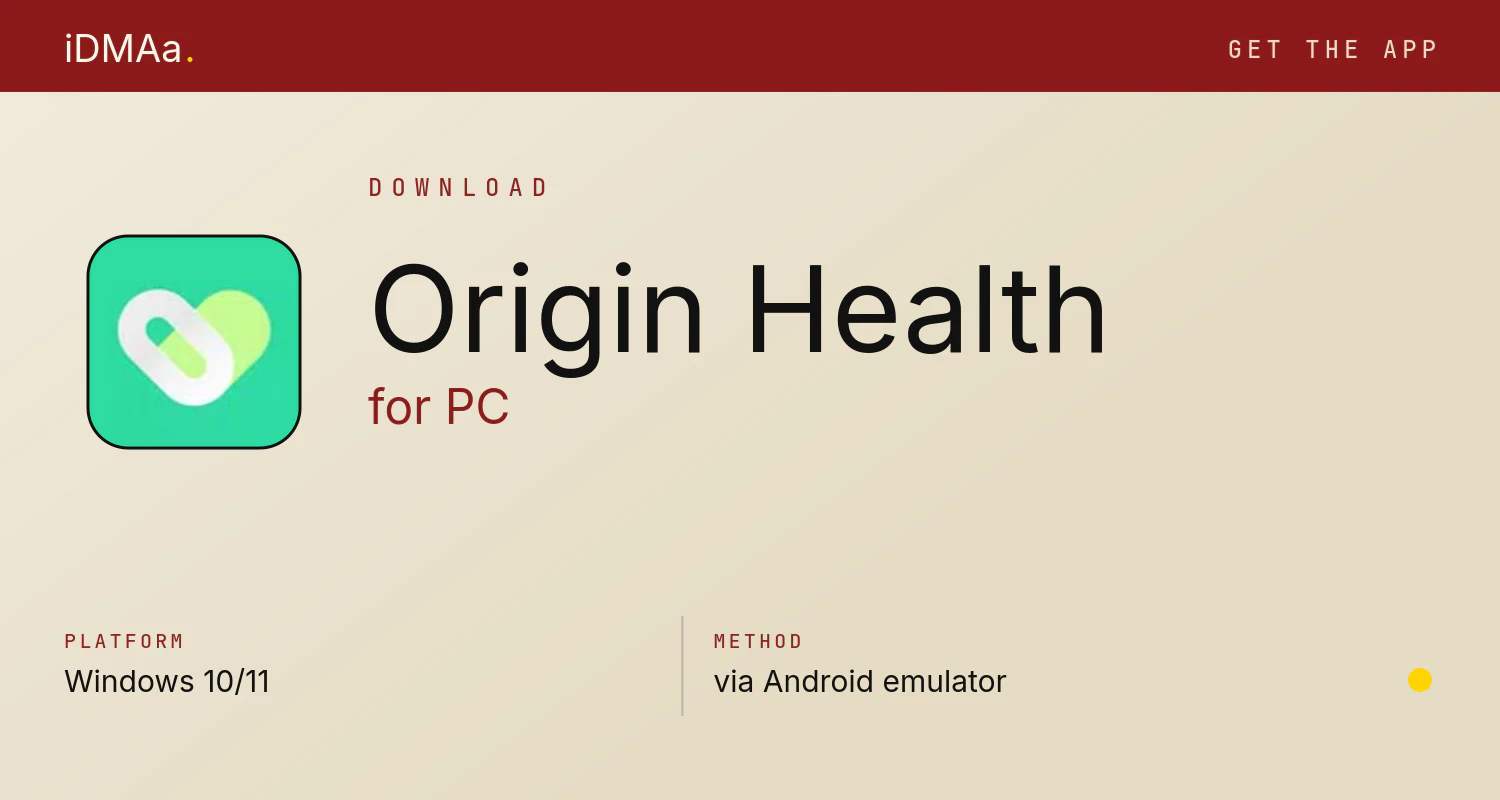Download Origin Health for PC Download Origin Health for PC