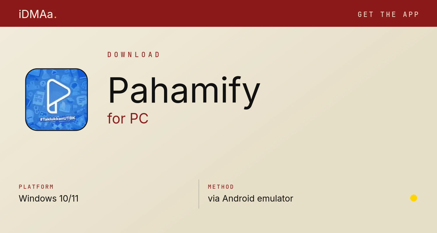 Download Pahamify for PC Download Pahamify for PC