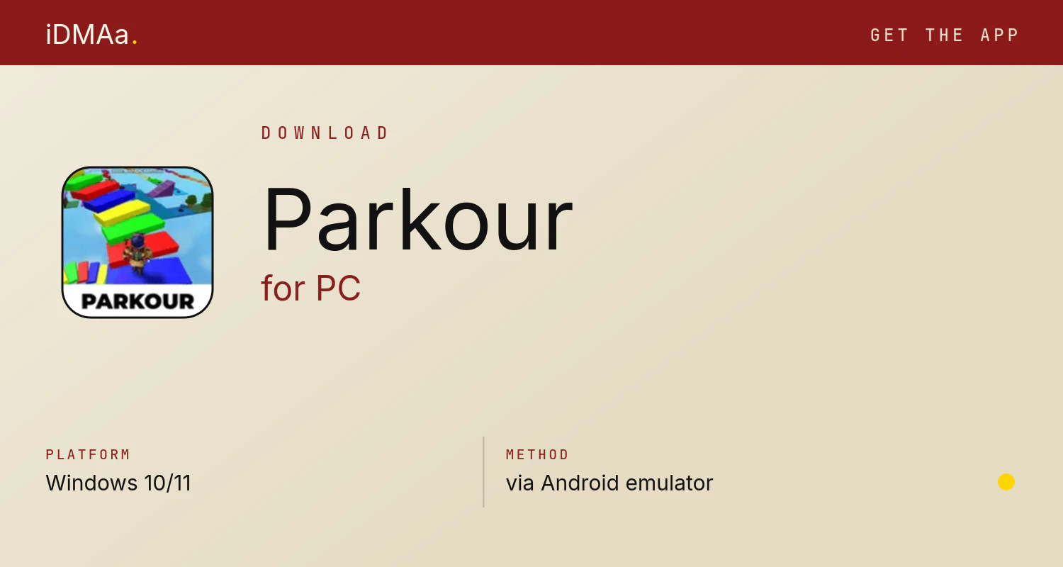 Download Parkour for PC