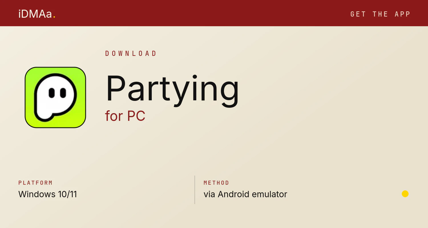 Download Partying for PC Download Partying for PC