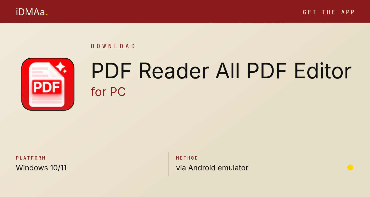 Download PDF Reader, All PDF Editor for PC Download PDF Reader, All PDF Editor for PC
