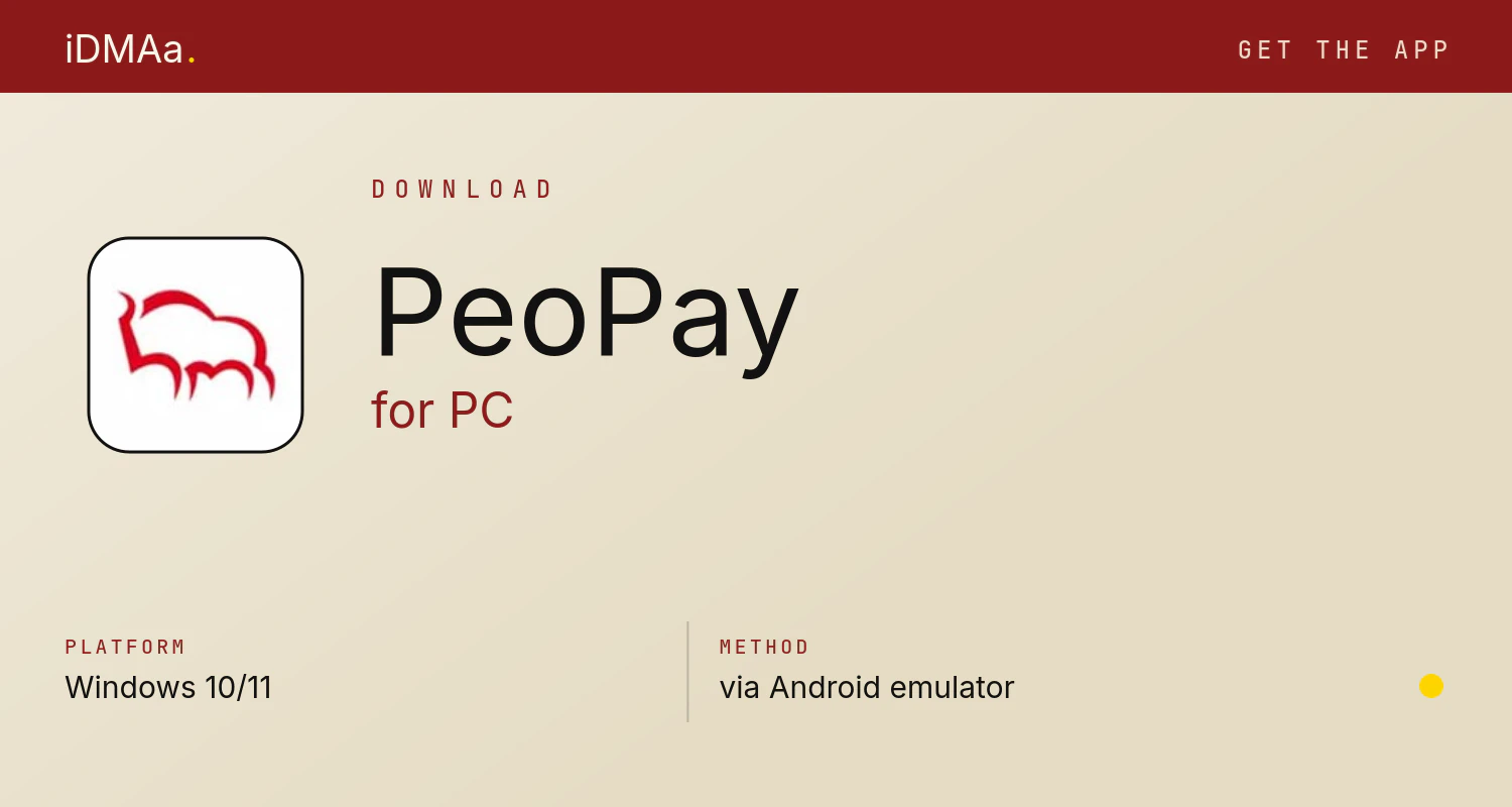 Download PeoPay for PC