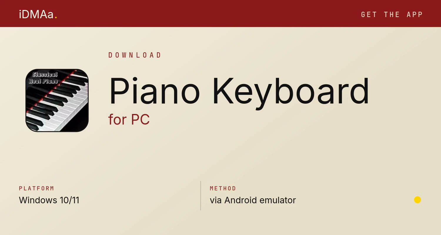 Download Piano Keyboard for PC Download Piano Keyboard for PC