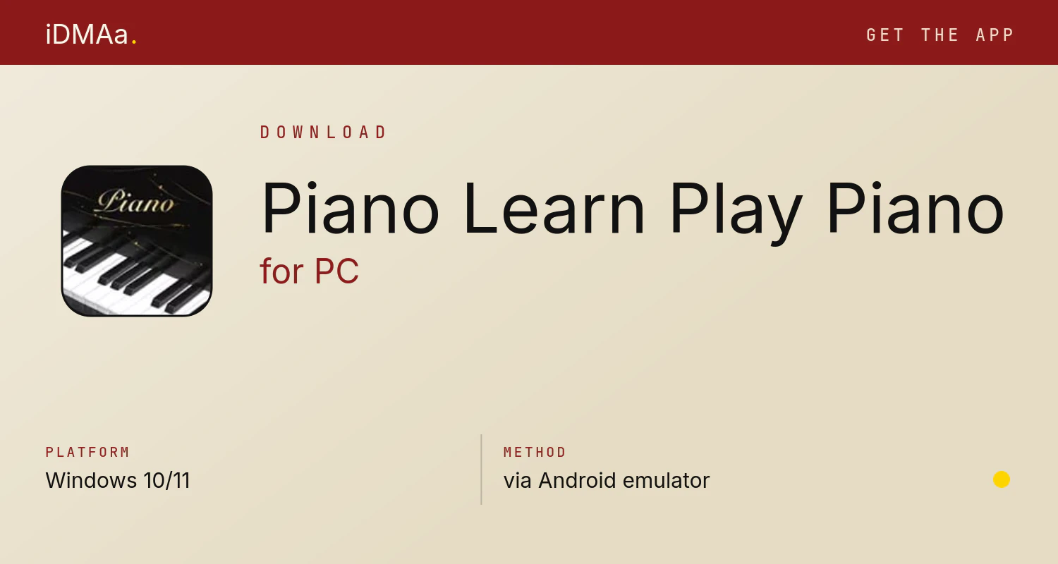 Download Piano: Learn & Play Piano for PC Download Piano: Learn & Play Piano for PC