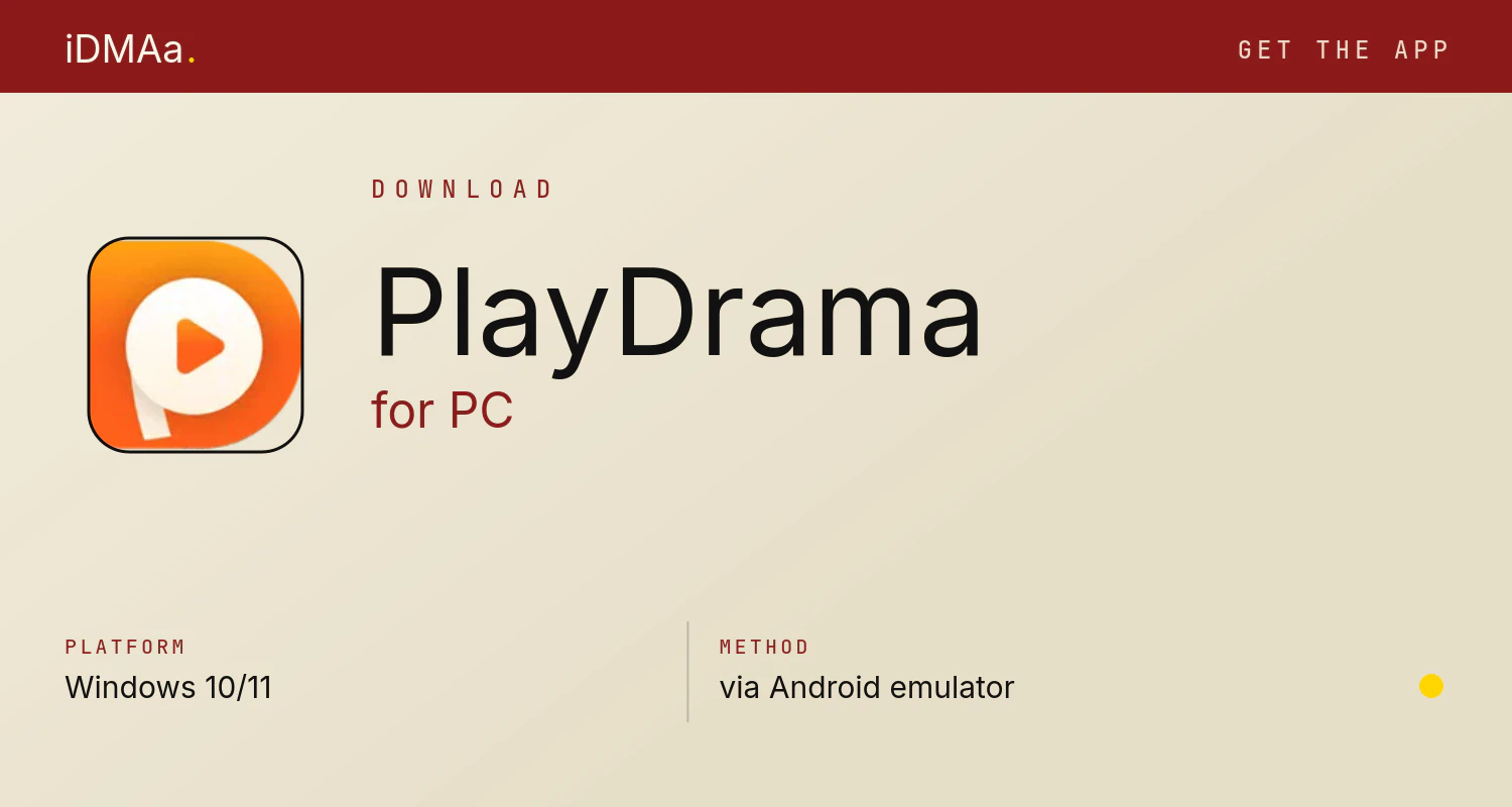 Download PlayDrama for PC Download PlayDrama for PC