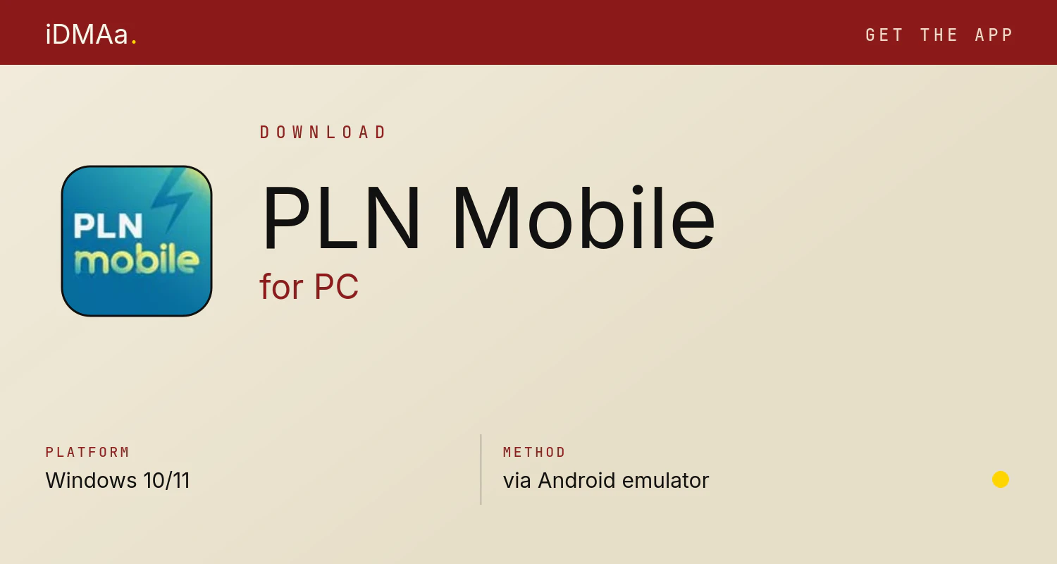 Download PLN Mobile for PC
