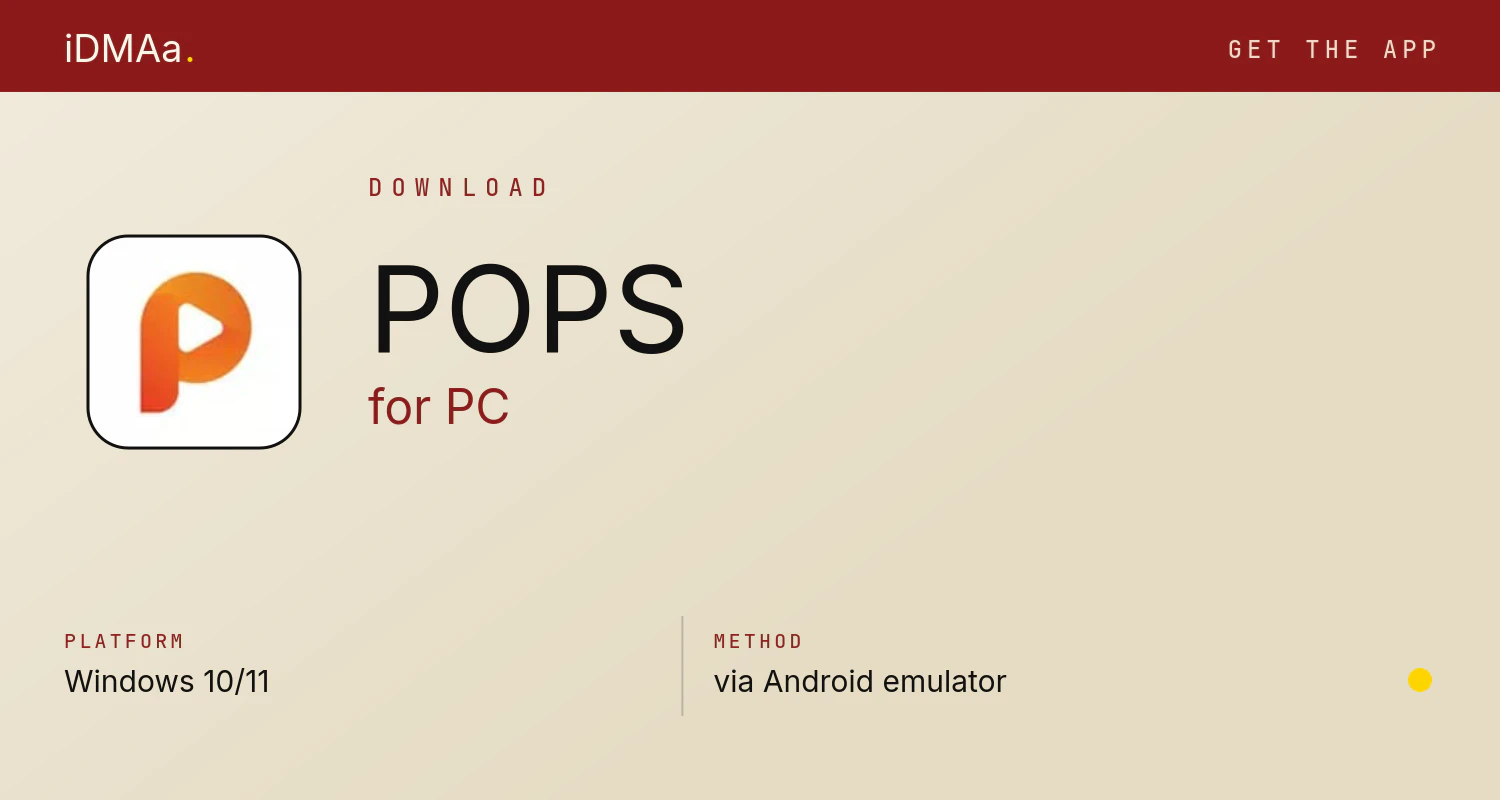Download POPS for PC