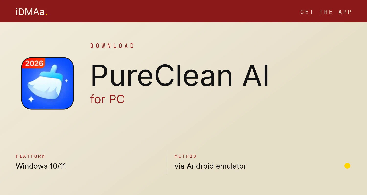 Download PureClean AI for PC