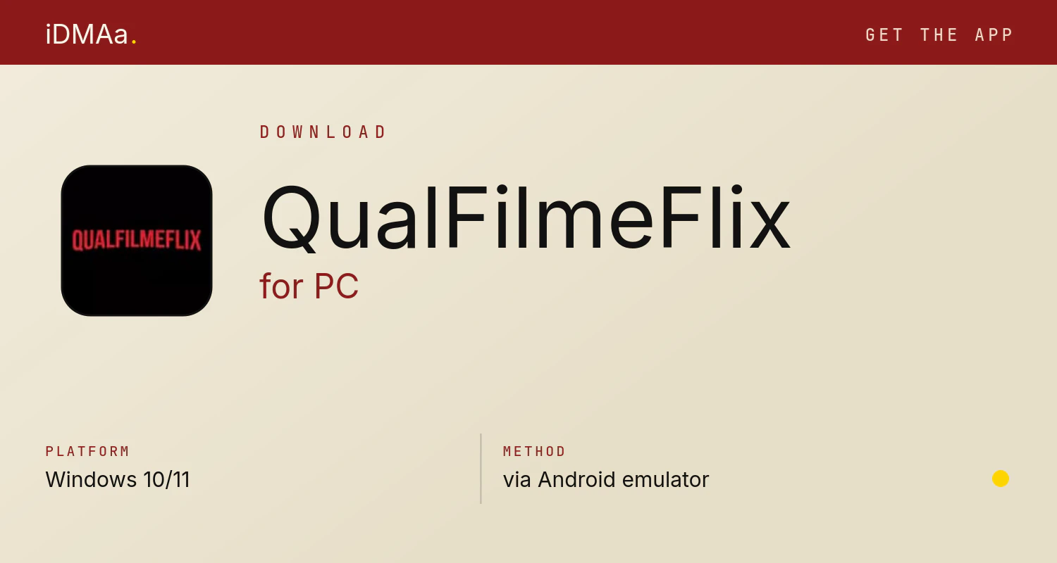 Download QualFilmeFlix for PC