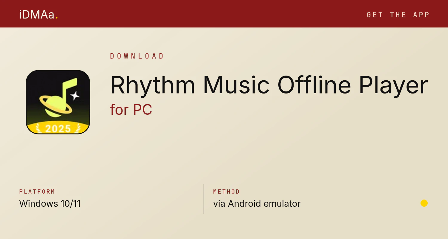 Download Rhythm Music - Offline Player for PC Download Rhythm Music - Offline Player for PC