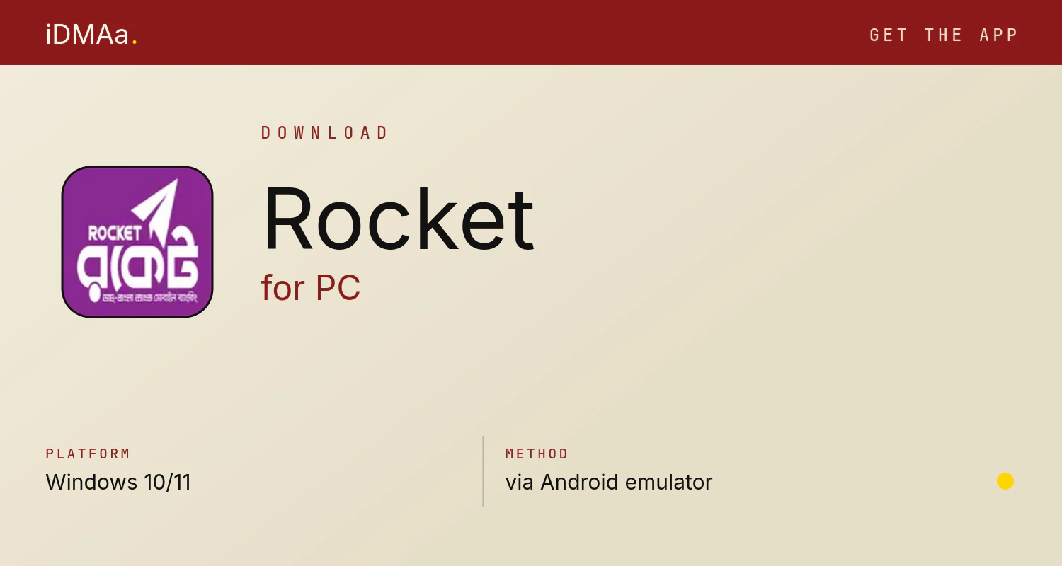 Download Rocket for PC Download Rocket for PC