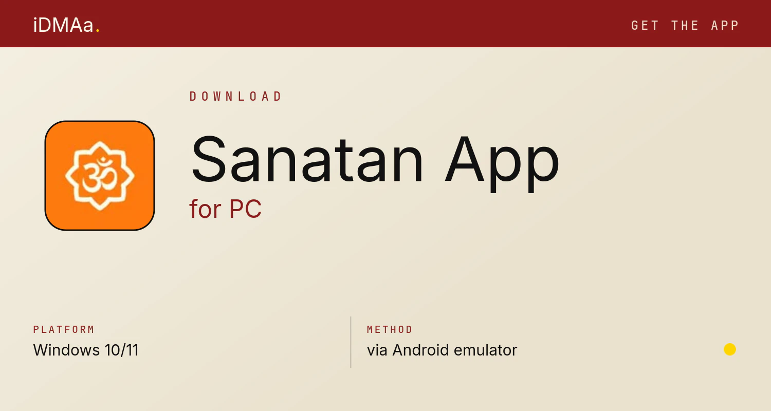 Download Sanatan App for PC Download Sanatan App for PC
