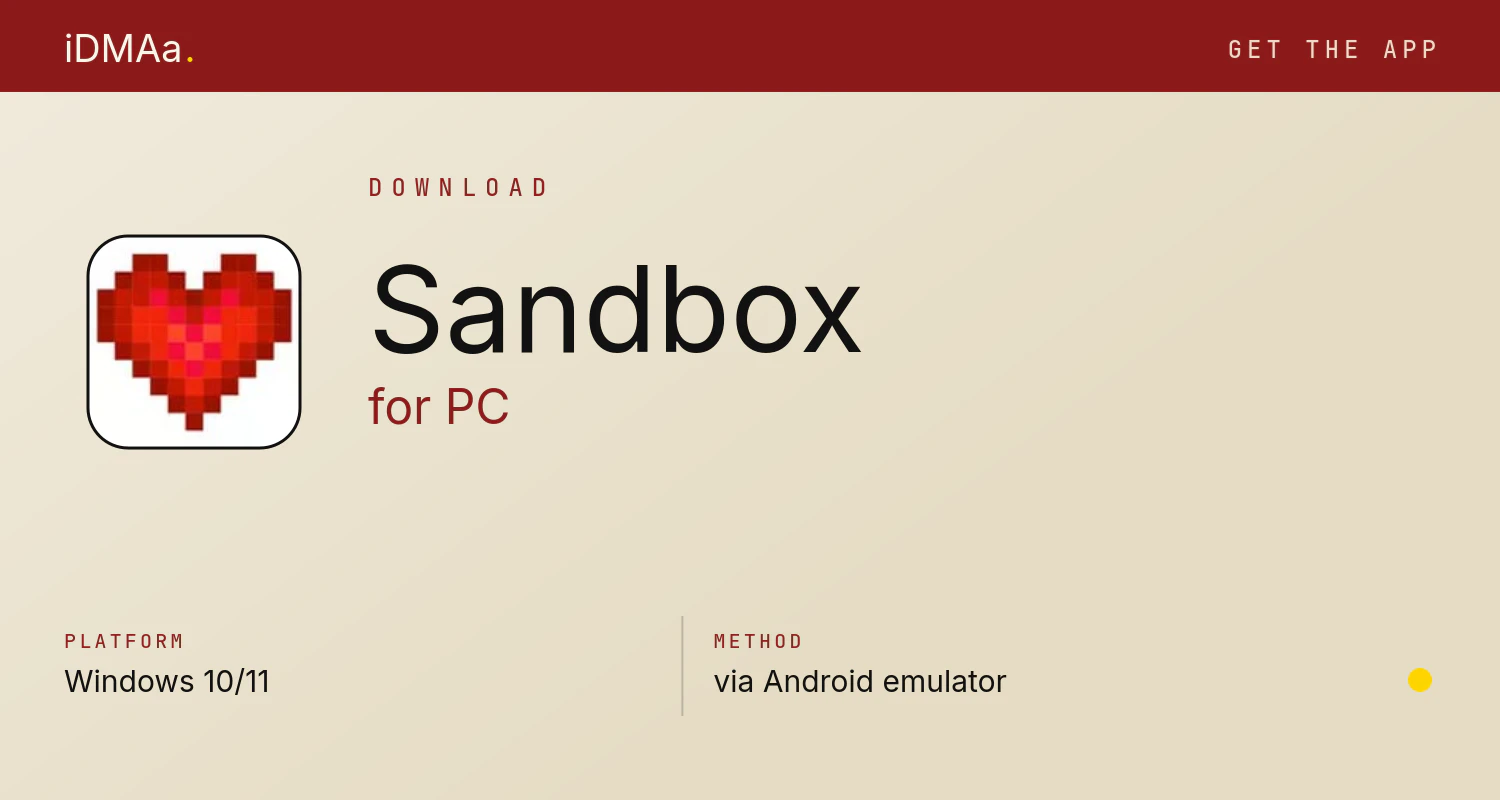 Download Sandbox for PC
