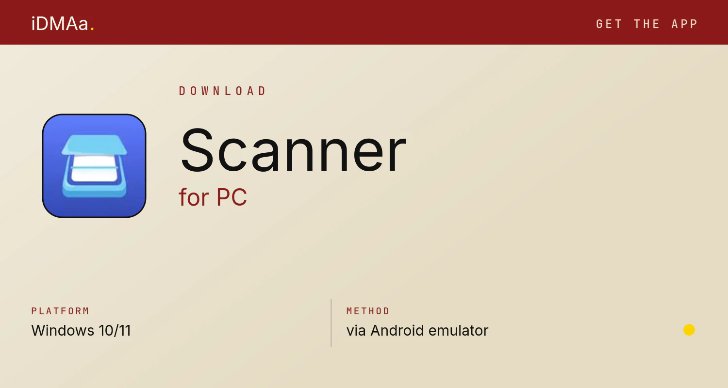 Download Scanner+ for PC Download Scanner+ for PC