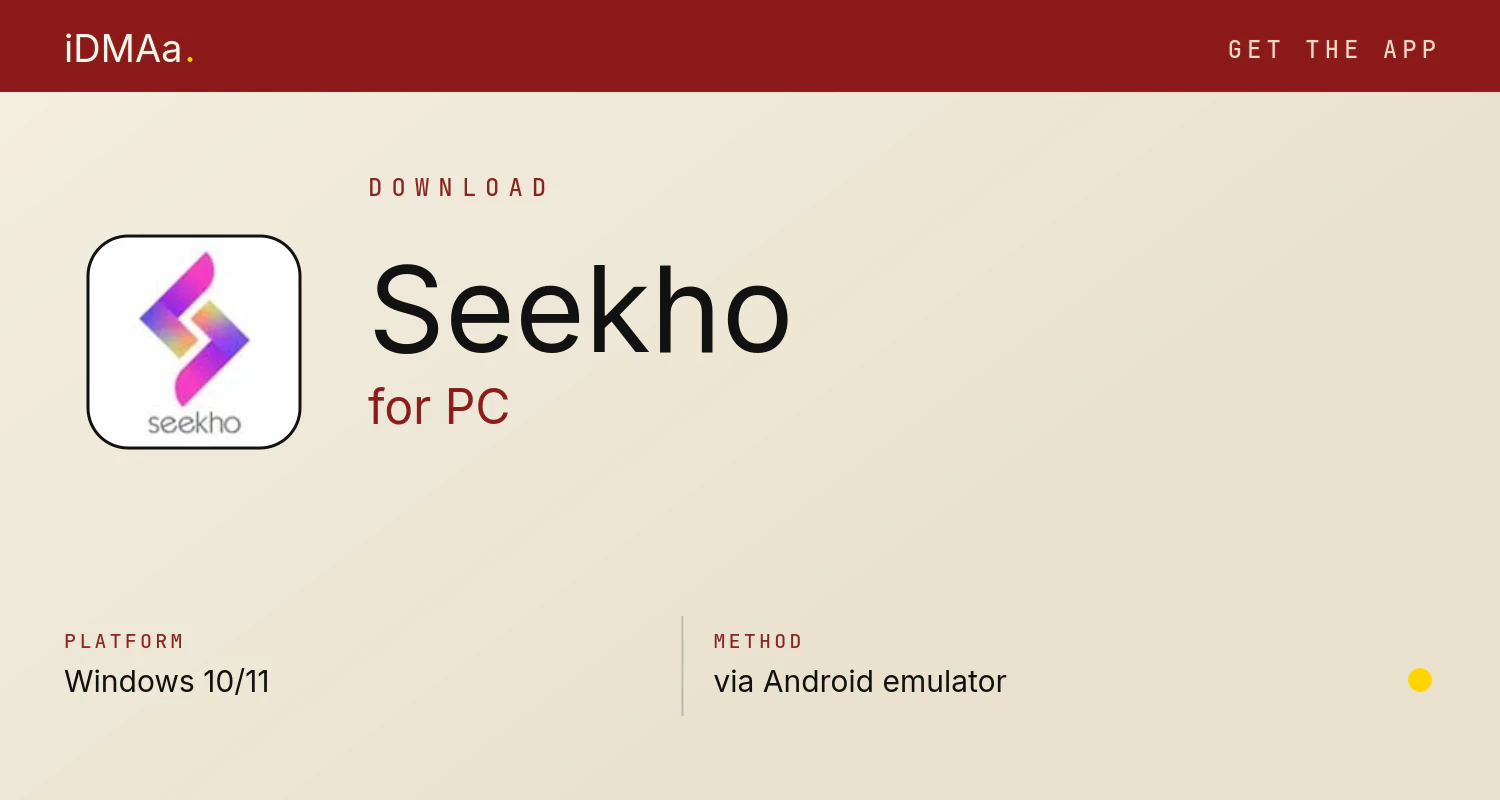 Download Seekho for PC Download Seekho for PC