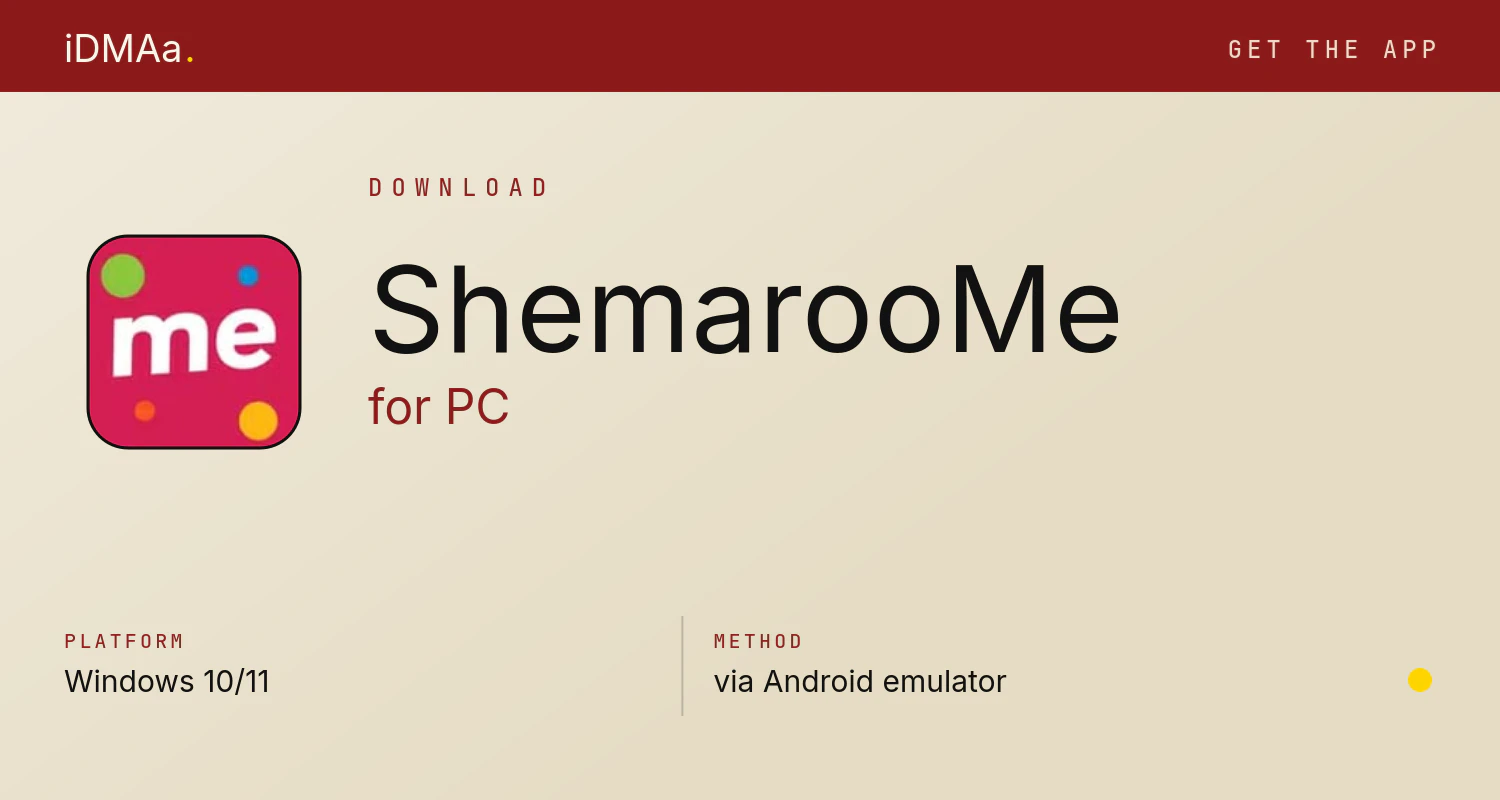 Download ShemarooMe for PC Download ShemarooMe for PC