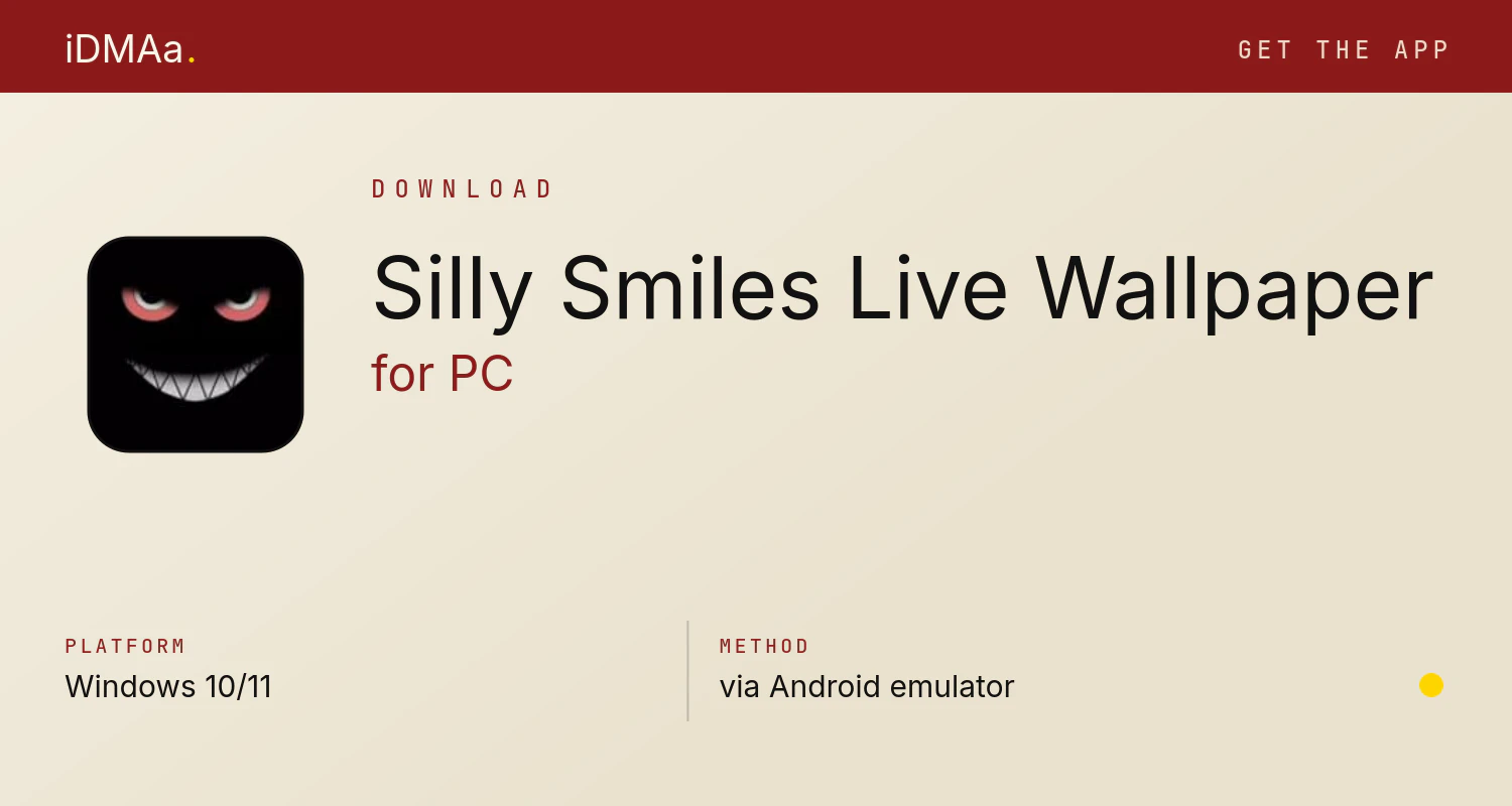 Download Silly Smiles Live Wallpaper for PC