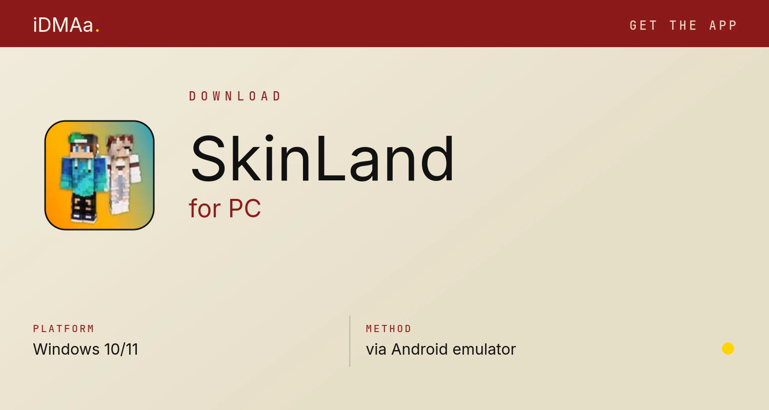 Download SkinLand for PC