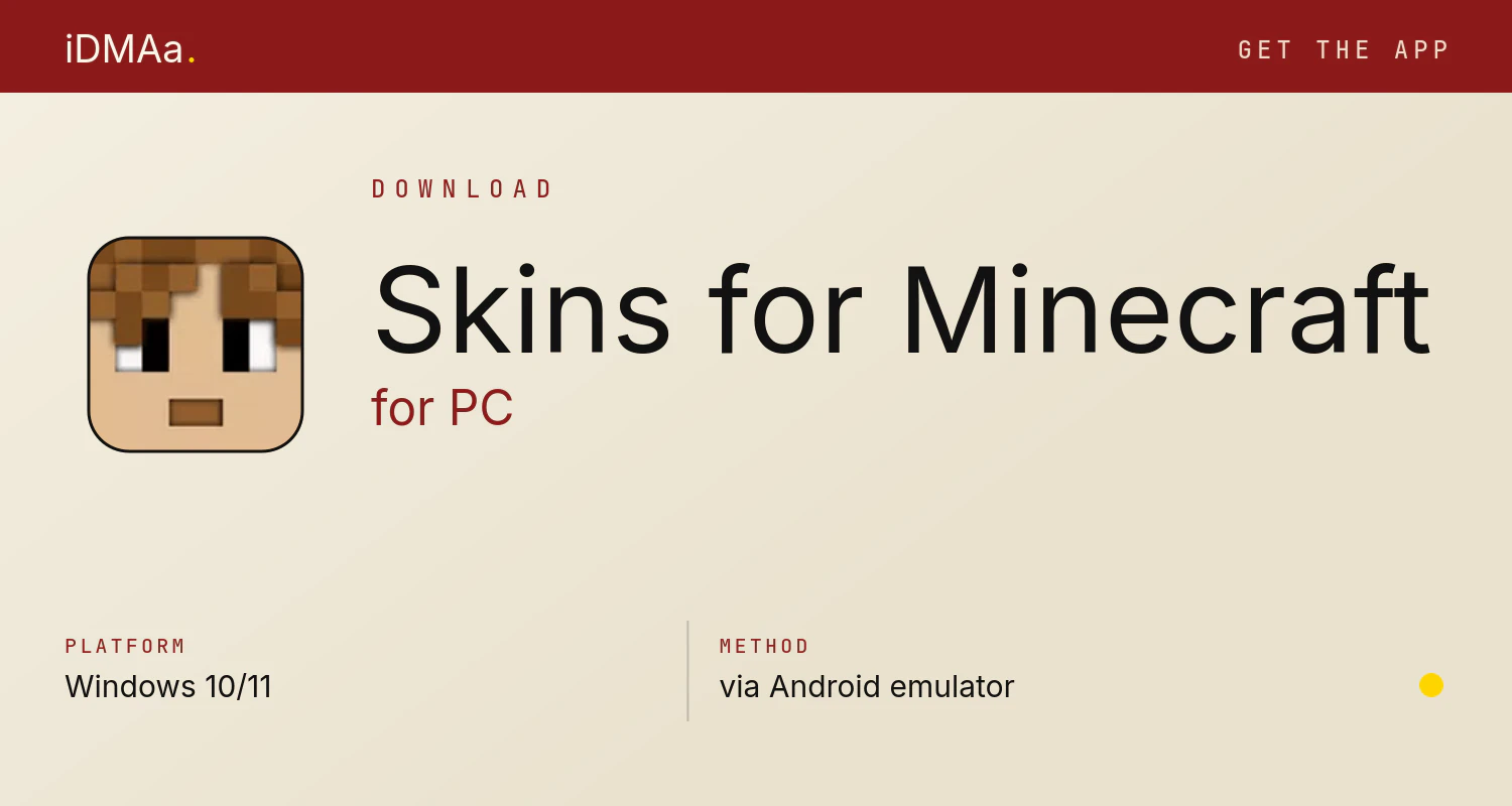 Download Skins for Minecraft for PC Download Skins for Minecraft for PC