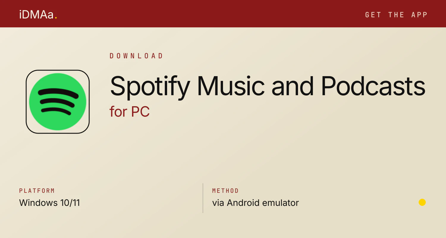 Download Spotify - Music and Podcasts for PC