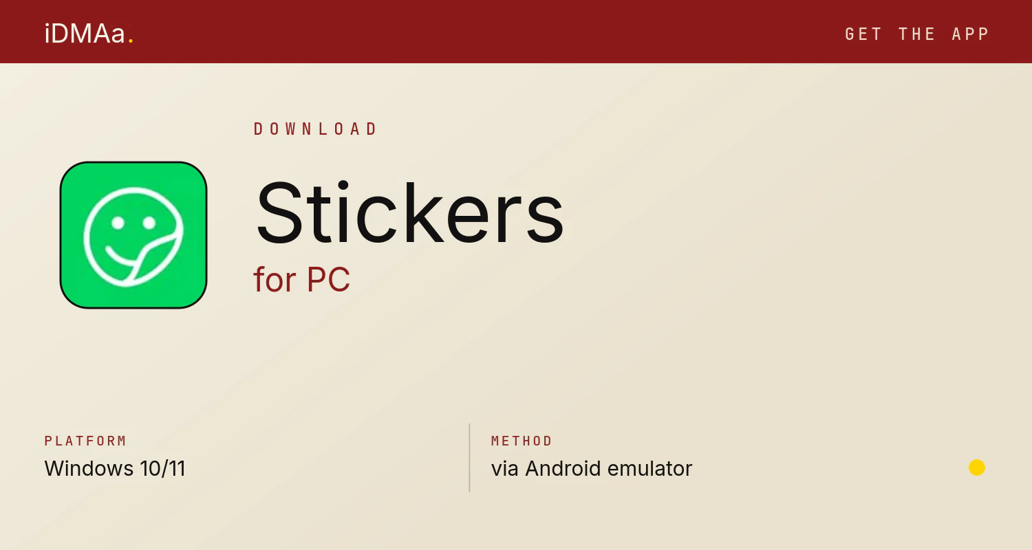 Download Stickers for PC